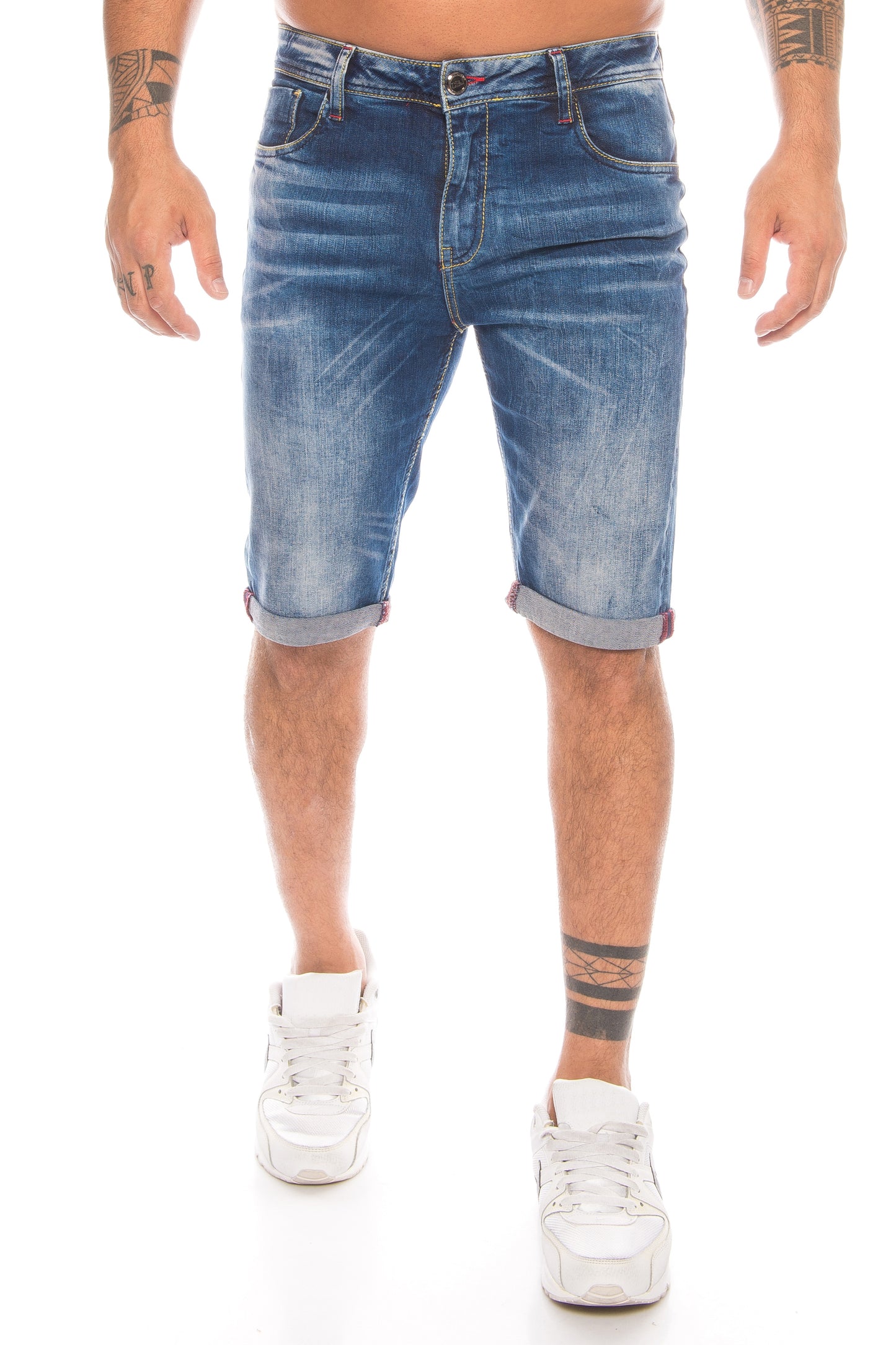 Cipo & Baxx Herren Capri Jeans C184