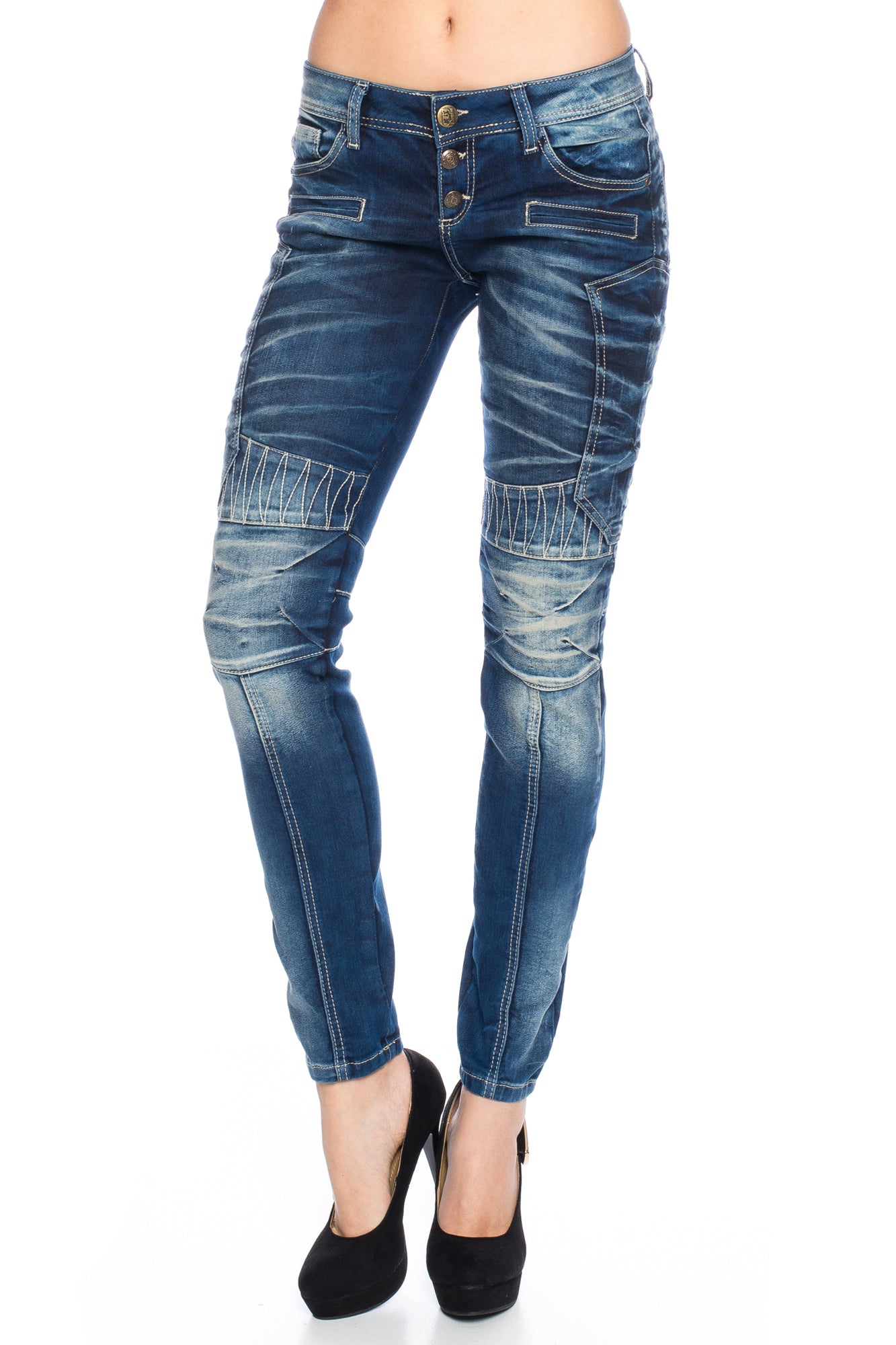 Cipo & Baxx Damen Jeans 255