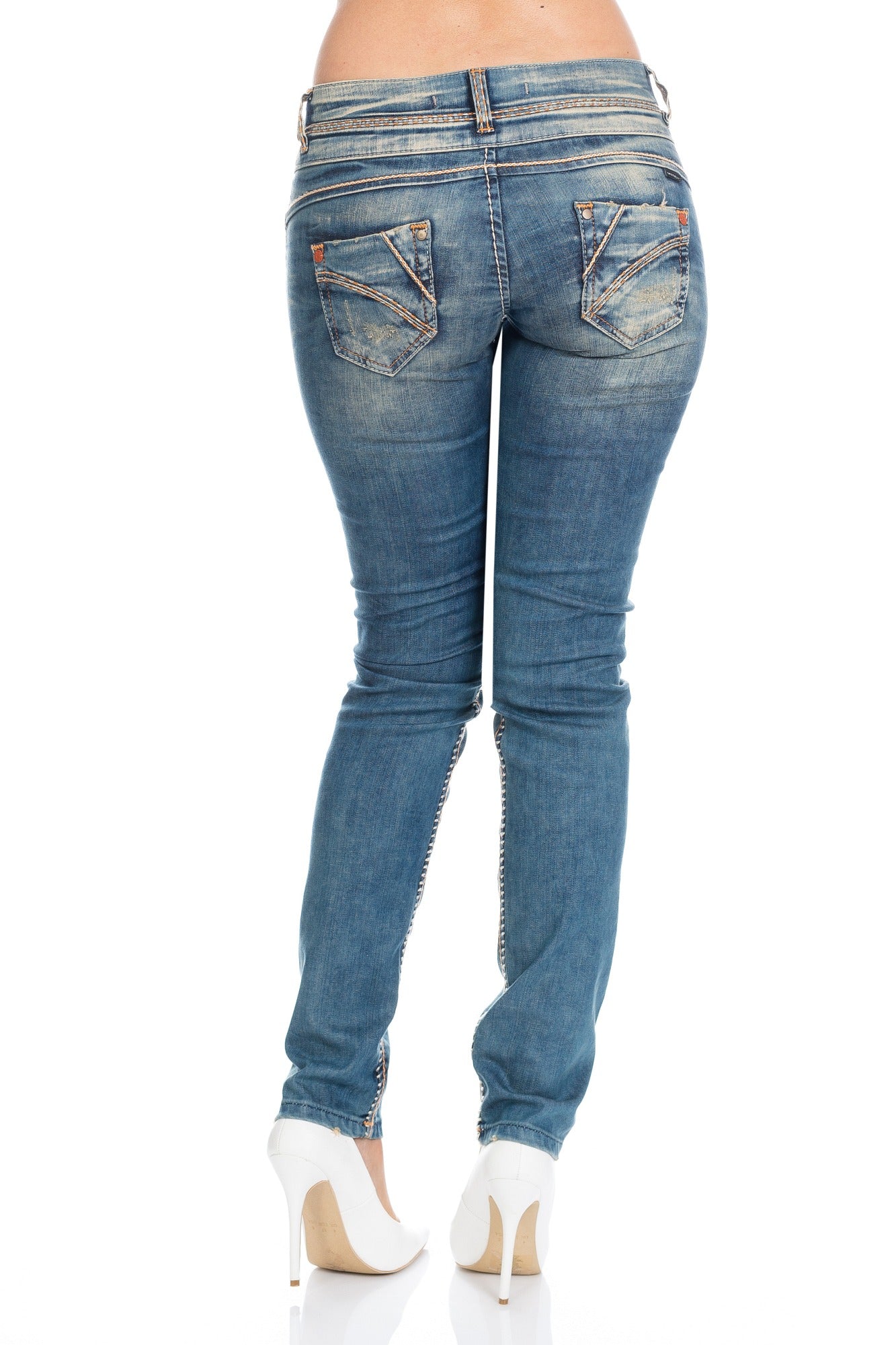 Cipo & Baxx Damen Jeans 347