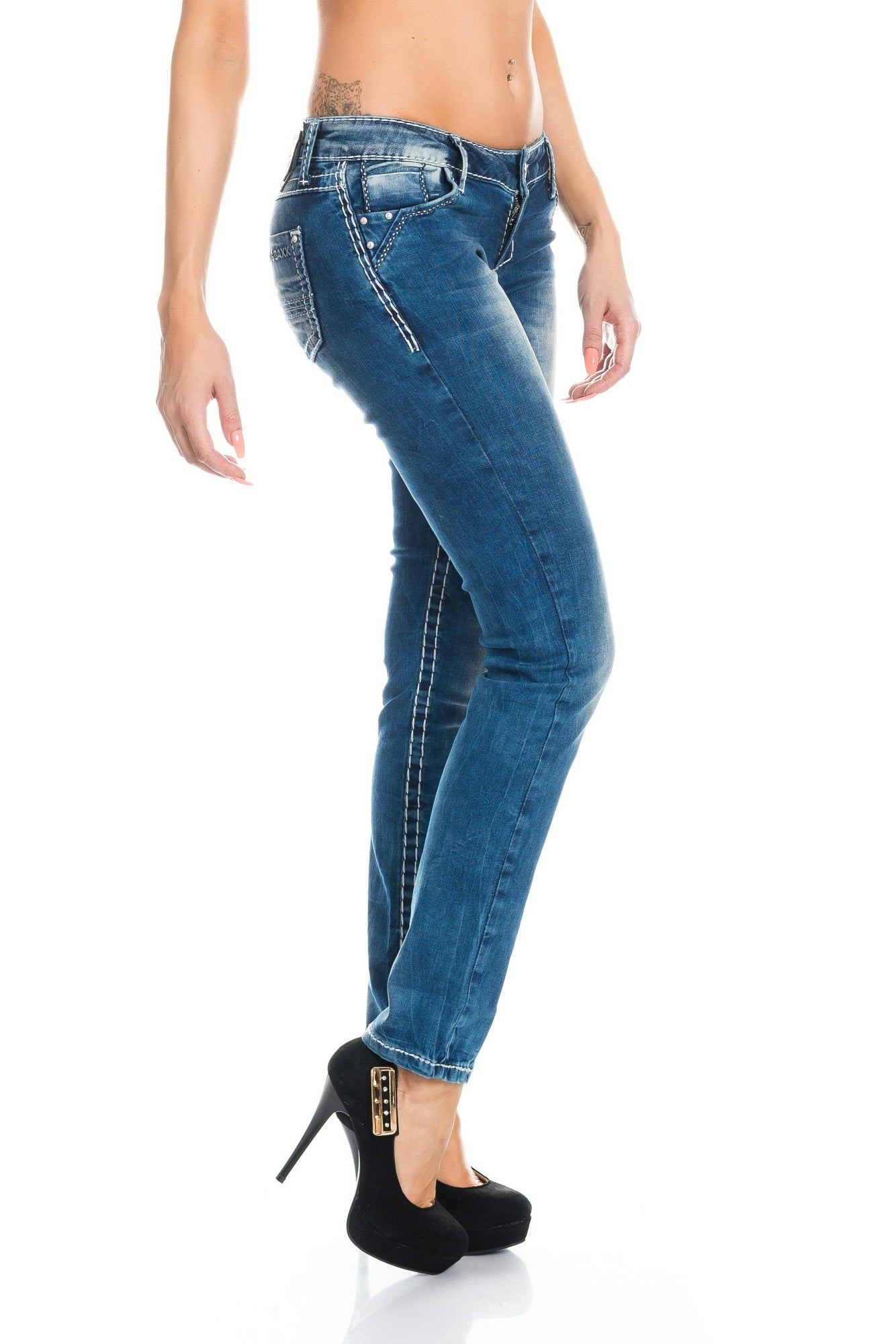 Cipo & Baxx Damen Jeans 639