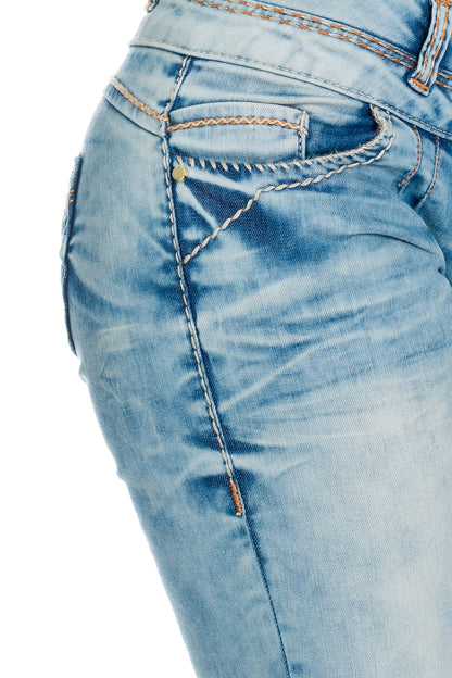 Cipo & Baxx Damen Jeans 347A