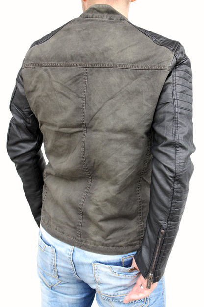 Redbridge Kunstleder Jacke R41451W im Bikerlook