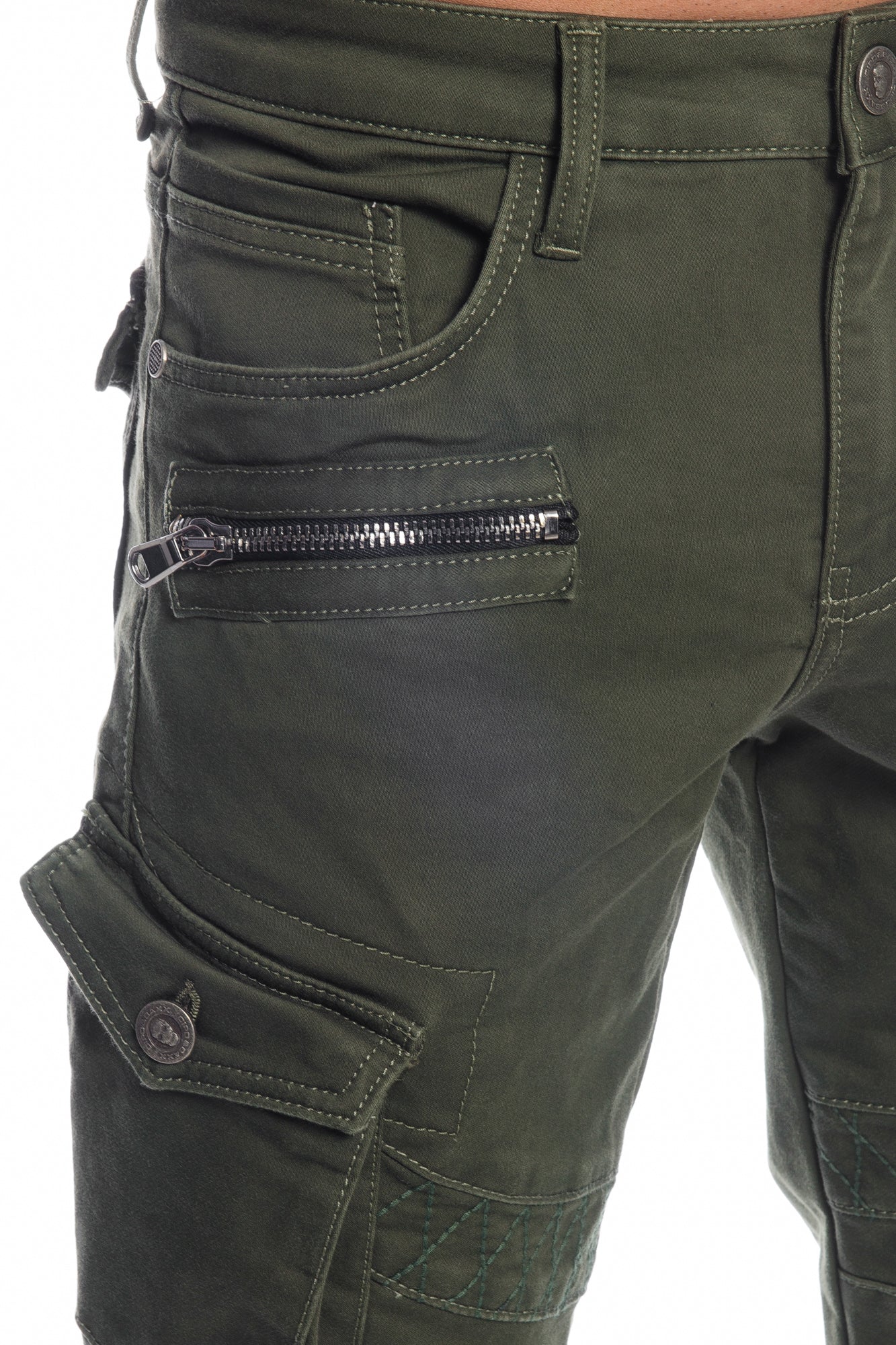 Cipo & Baxx Herren Cargo Jeans Hose 424
