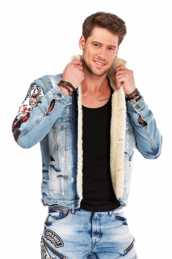 Cipo & Baxx Herren Jeans Jacke BJ22738