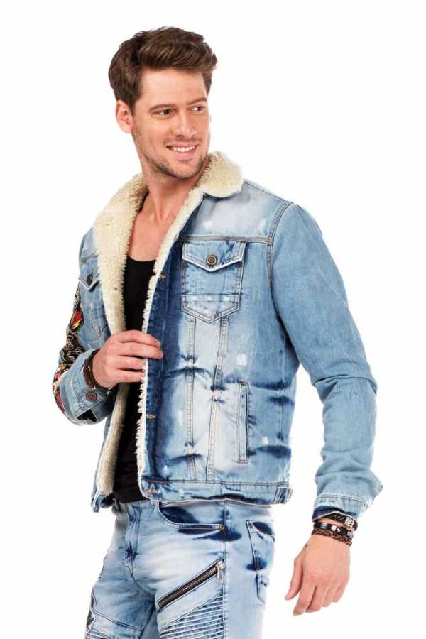 Cipo & Baxx Herren Jeans Jacke BJ22738