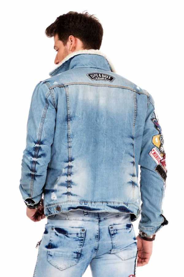 Cipo & Baxx Herren Jeans Jacke BJ22738