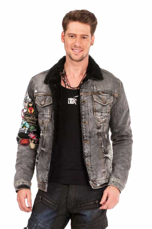 Cipo & Baxx Herren Jeans Jacke BJ22738