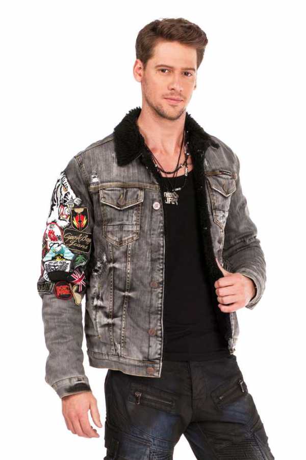 Cipo & Baxx Herren Jeans Jacke BJ22738