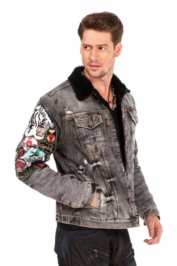 Cipo & Baxx Herren Jeans Jacke BJ22738