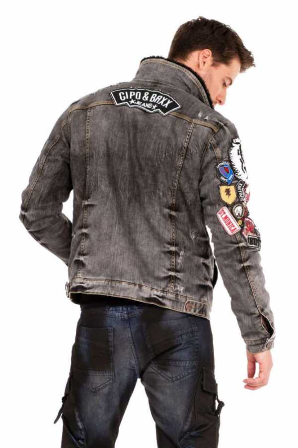 Cipo & Baxx Herren Jeans Jacke BJ22738